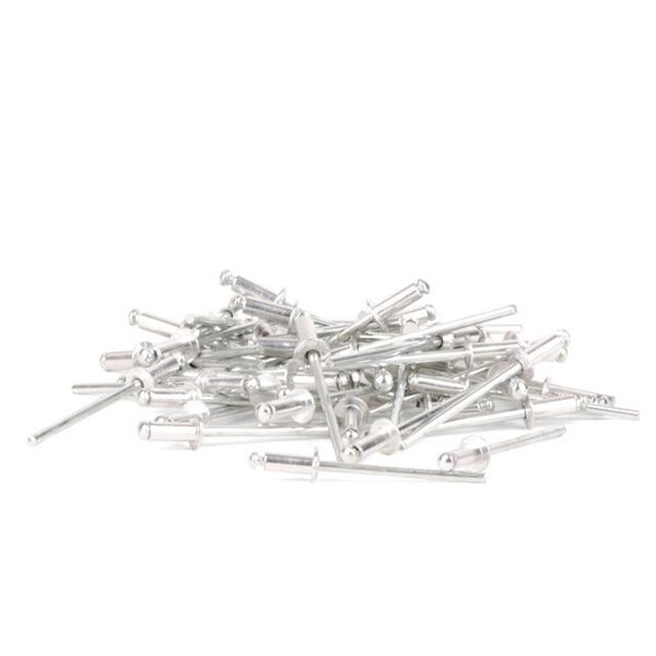 Заклепка алюмінієва 4.0 x 6.0 мм, уп. 50 шт. INTERTOOL RT-4006