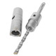 Комплект: Свердло корончастот для бетону 26 мм + Перехідник SDS Plus 100 мм INTERTOOL SD-7026