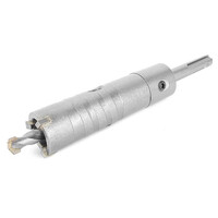 Комплект: Свердло корончастот для бетону 26 мм + Перехідник SDS Plus 100 мм INTERTOOL SD-7026