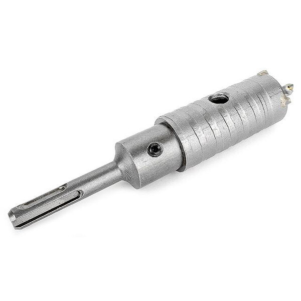 Комплект: Свердло корончастот для бетону 32 мм + Перехідник SDS Plus 100 мм INTERTOOL SD-7032