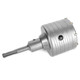Комплект: Свердло корончастот для бетону 75 мм + Перехідник SDS Plus 100 мм INTERTOOL SD-7075