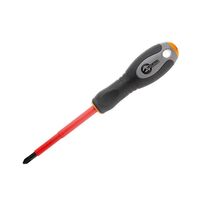 Викрутка хрестова ізольована PH2,100 мм, 1000 В INTERTOOL VT-3212