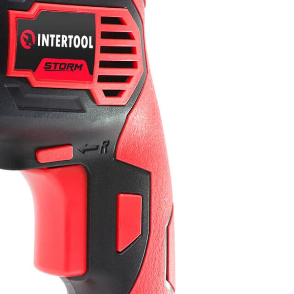 Дриль 500 Вт, 0-2400 об/хв, 1.0-10 мм, самозатискний патрон, реверс INTERTOOL WT-0115