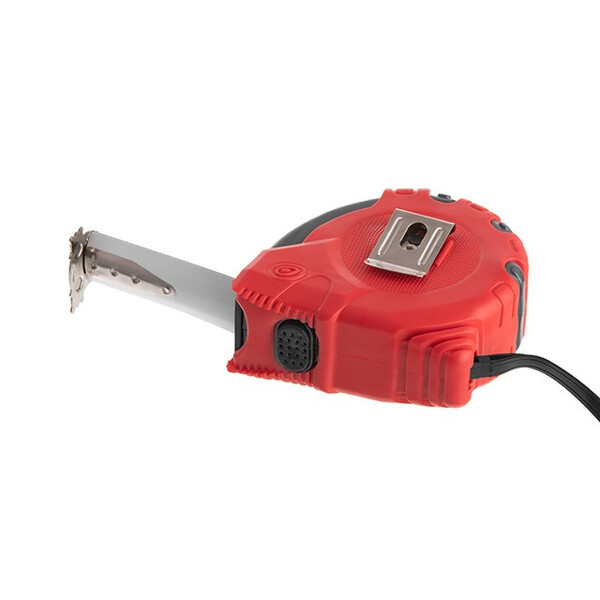 Рулетка з металевим полотном 5м x 19мм "Супер Магніт" блістер INTERTOOL MT-0306