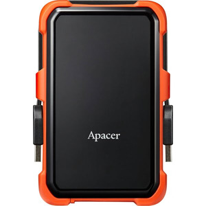 Жорсткий диск Apacer AC630 Black/Orange AP2TBAC630T-1
