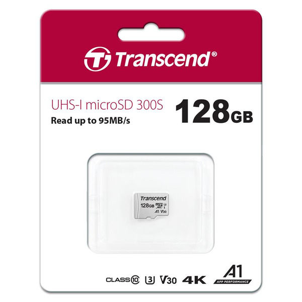 Картка пам'ятi TRANSCEND TS128GUSD300S