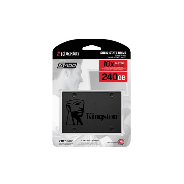 Накопитель SSD  240GB Kingston SSDNow A400 2.5" SATAIII TLC (SA400S37/240G)
