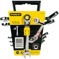 Набір ключів ріжкових комбінованих Stanley MaxiDrive Plus (4-91-444)