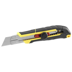 Нож FatMax длиной 205 мм с лезвием шириной 25 мм с отламывающимися сегментами и винтовым фиксатором STANLEY FMHT10330-0