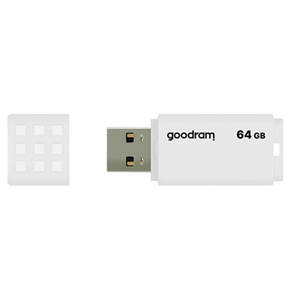 USB-Флешка USB 2.0 64GB Goodram UME2 White (UME2-0640W0R11)