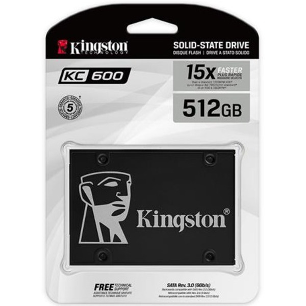 SSD-Накопичувач Kingston SKC600/512G