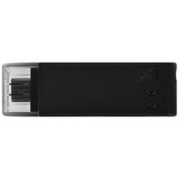 Флеш-накопитель USB3.2 64GB Type-C Kingston DataTraveler 70 Black (DT70/64GB)