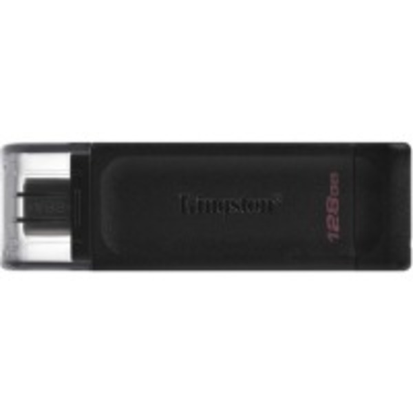 Флеш-накопитель USB3.2 128GB Type-C Kingston DataTraveler 70 Black (DT70/128GB)