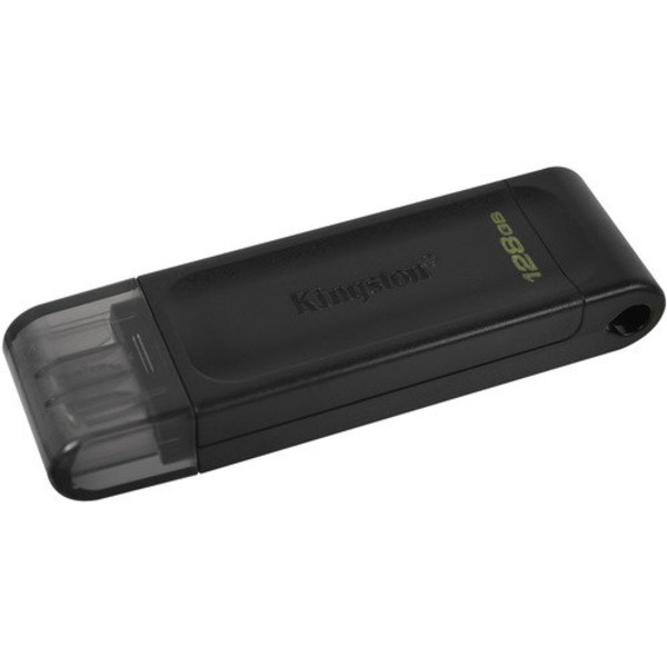Флеш-накопитель USB3.2 128GB Type-C Kingston DataTraveler 70 Black (DT70/128GB)