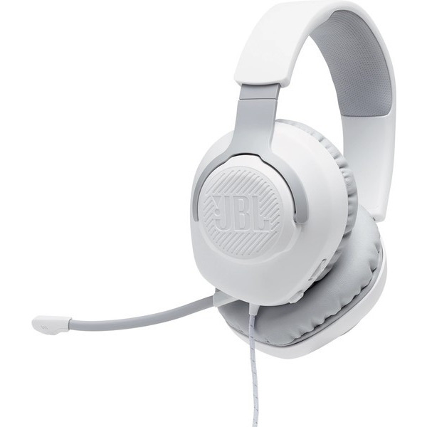 Навушники JBL QUANTUM 100 White (JBLQUANTUM100WHT)