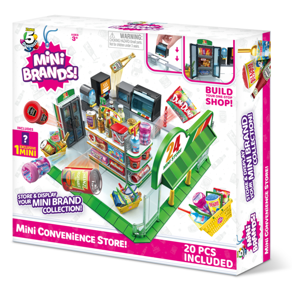Мини-супермаркет Zuru Mini Brands для игры у дома.