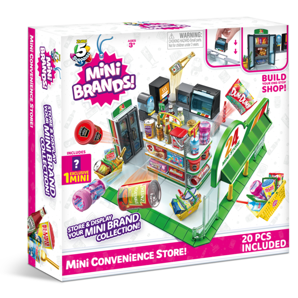 Мини-супермаркет Zuru Mini Brands для игры у дома.
