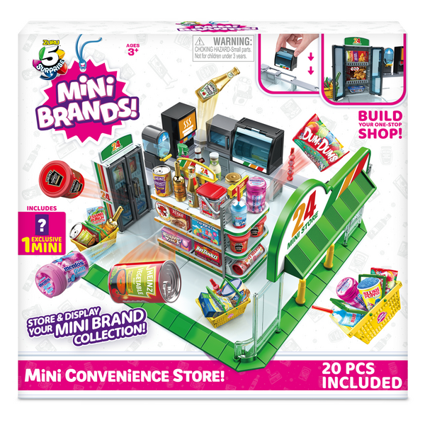 Мини-супермаркет Zuru Mini Brands для игры у дома.