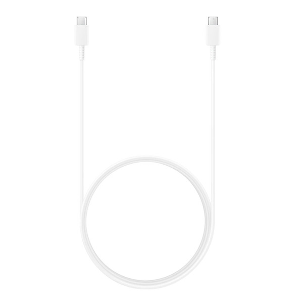 КабельSAMSUNG EP-DX510JWRGRU Type-C to Type-C 5A - 1.8m (Білий)