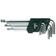 Topex 35D957 Ключi TOPEX шестиграннi HEX 1.5-10 мм, набiр 9 шт.*1 уп.