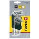 Topex 35D960 Ключi шестиграннi Torx T10-T50, набiр 9 шт.*1 уп.