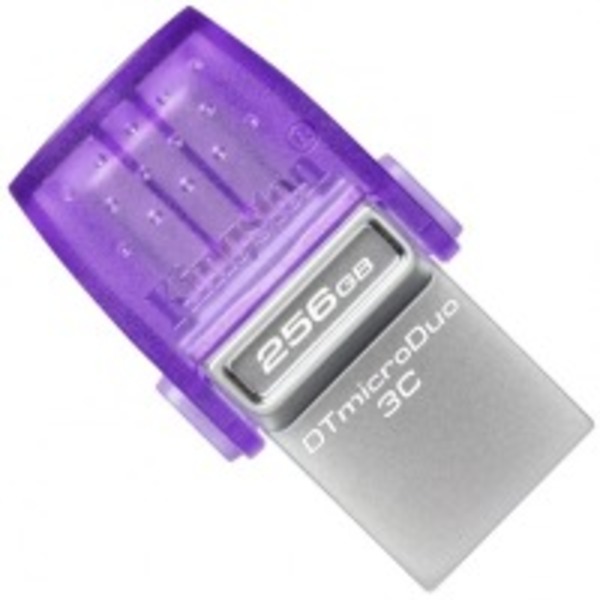 USB-Флешка USB 3.2 256GB Type-C Kingston DataTraveler microDuo 3C (DTDUO3CG3/256GB)