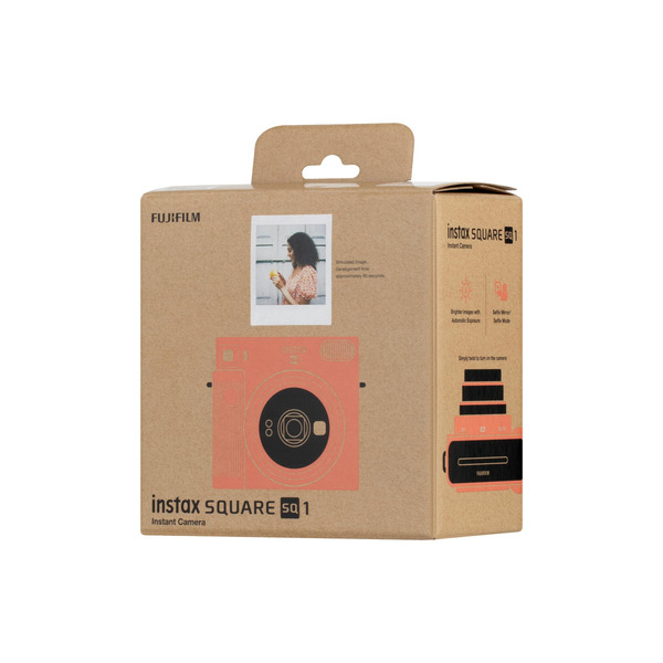 Фотокамера миттєвого друку Fujifilm Instax SQ1 Teracotta Orange (16672130)