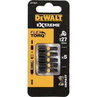 Акс.інстр DeWALT Біти ударні IMPACT TORSION, Т27мм,L=25мм, 5шт.