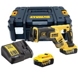 Пила DeWALT DCS367P2 шабельна, Li-lon, 18В, 2900 хід/хв.