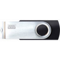 Флеш-накопичувач USB3.2 64GB Goodram UTS3 (Twister) Black (UTS3-0640K0R11)