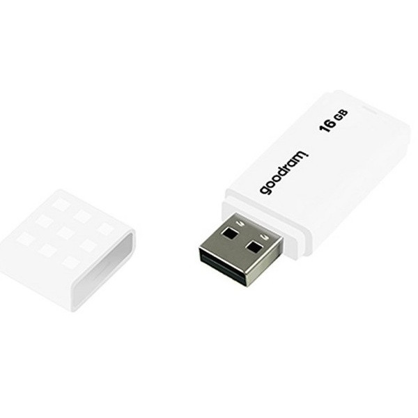 USB-Флешка USB 2.0 16GB Goodram UME2 White (UME2-0160W0R11)