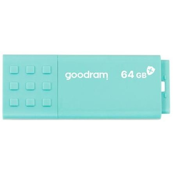 USB-Флешка USB 3.2 64GB Goodram UME3 Care Green (UME3-0640CRR11)