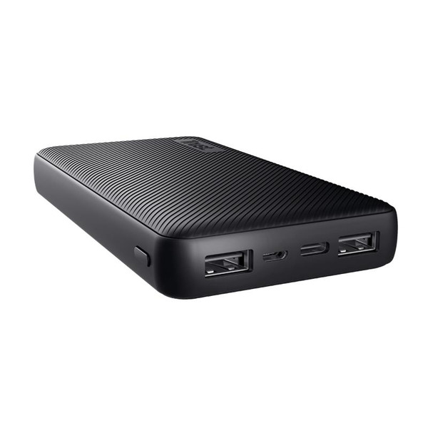 Зовнішній акумулятор (Power Bank) Trust  Primo ECO 15000 mAh Black