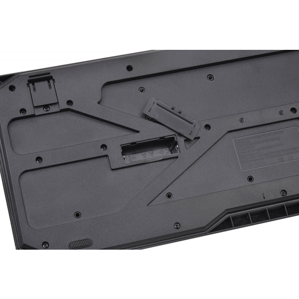 Комплект (клавіатура, миша) бездротовий 2E MK410 Black (2E-MK410MWB)