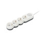 Фильтр питания 2E (2E-U04VESM3W) 4хSchuko, 3 м, белый