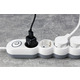 Фильтр питания 2E (2E-U04VESM3W) 4хSchuko, 3 м, белый