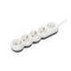 Фильтр питания 2E (2E-U04VESM3W) 4хSchuko, 3 м, белый