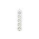 Фильтр питания 2E (2E-U04VESM3W) 4хSchuko, 3 м, белый