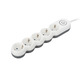 Мережевий фільтр 2Е Plus 5XSchuko з вимикачем 3G1.0*3м, White (2E-U05VESM3W)