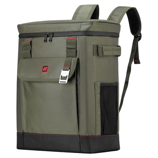 Терморюкзак 2E Picnic 25л, тёмно-оливковый