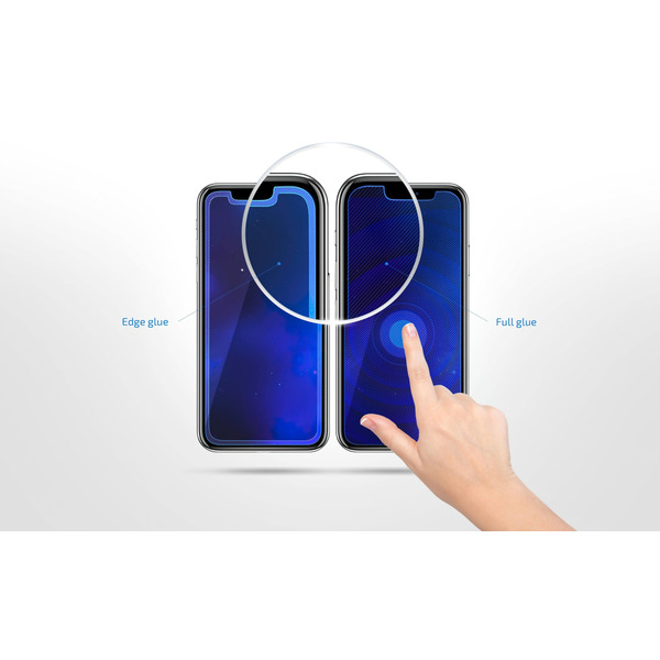 2E Защитное стекло для TECNO POP 5 (BD2p), 2.5D FCFG, (1 Pack), black border