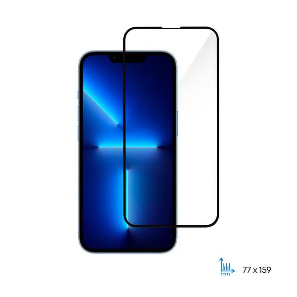 2E Защитное стекло для Apple iPhone 13 Pro Max (6.7"), 2.5D FCFG, (1 Pack), black border