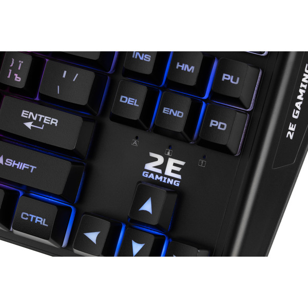 Клавіатура 2E Gaming KG355 LED Ukr Black (2E-KG355UBK)