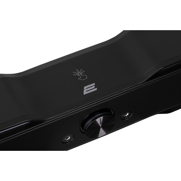 Акустична система 2E PCS101 RGB, 2.0, USB, Black (2E-PCS101BK)
