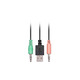 2E Акустическая система (саундбар) PCS101 RGB, 2.0, USB, Black