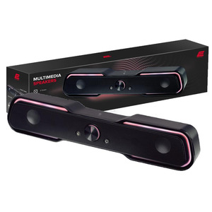 2E Акустическая система (саундбар) PCS101 RGB, 2.0, USB, Black