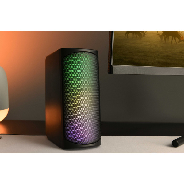 Акустична система 2E PCS231 RGB Matrix, 2.0, USB, Black (2E-PCS231BK)