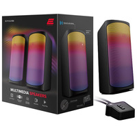 Акустична система 2E PCS231 RGB Matrix, 2.0, USB, Black (2E-PCS231BK)