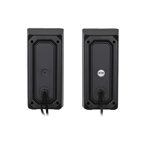 Акустична система 2E PCS233 RGB, 2.0, USB, Black (2E-PCS233BK)