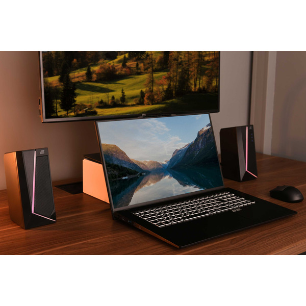 Акустична система 2E PCS233 RGB, 2.0, USB, Black (2E-PCS233BK)